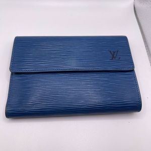 Epi blue Louis Vuitton wallets